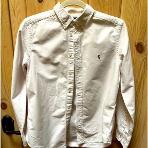 Ralph Lauren Polo Boys Iconic Oxford Shirt